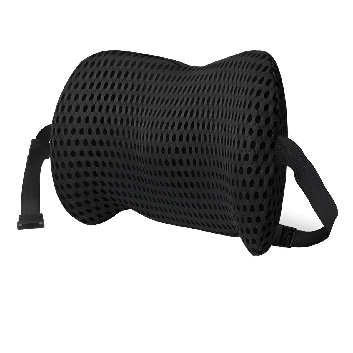 Cuscino ergonomico di supporto lombare, cuscino per schienale in memory foam di alta qualità, per sedia da ufficio, auto e giochi, design ortopedico per alleviare il dolore lombare, copertura in rete