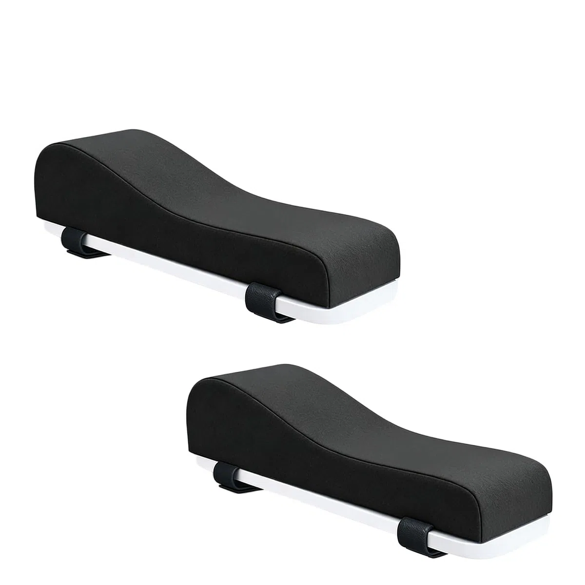 Cuscino Cuscino del Bracciolo Ergonomico Sedia Ufficio, Set di 2 Protezioni per Braccioli con Memory Foam, per Sollievo dalla Pressione su Gomiti e Avambracci, Adatto Anche a Sedie Gaming