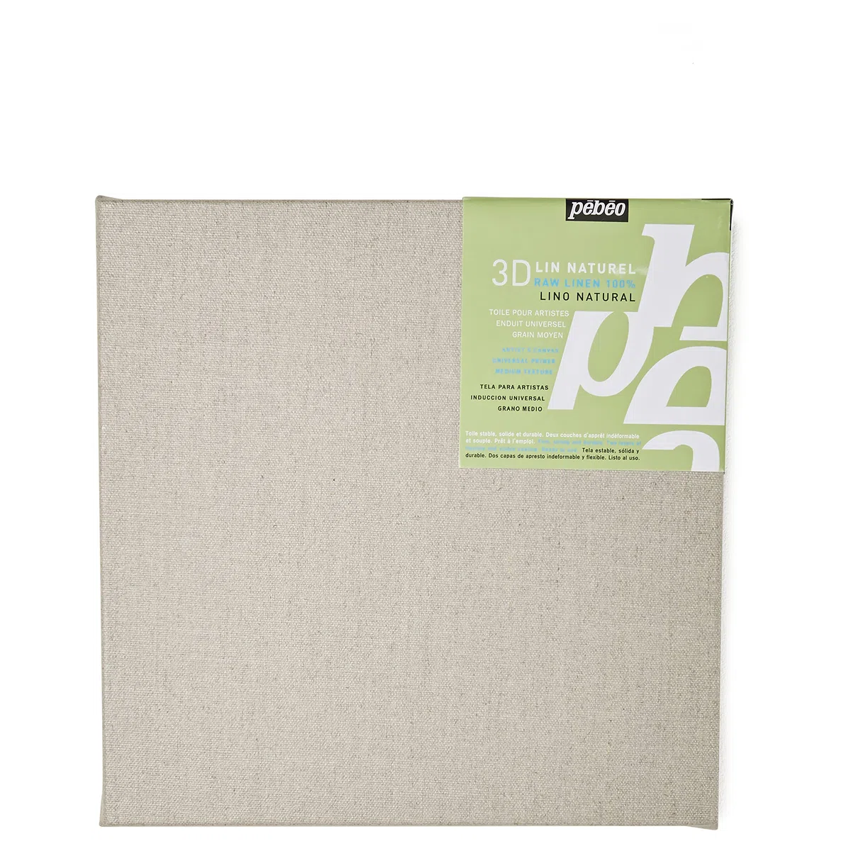 Pebeo 795501 - Telo in Lino 30 x 30 cm