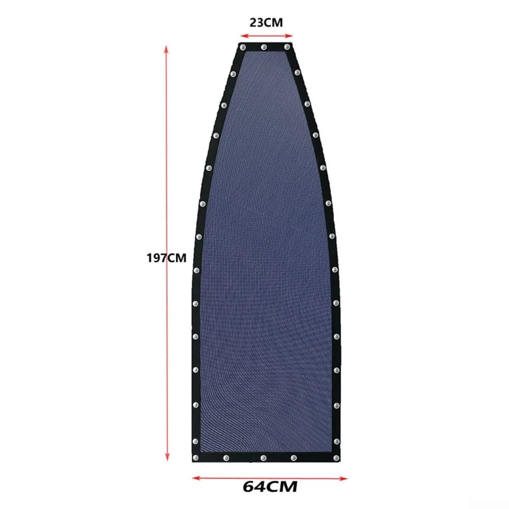 Gdfnmogo Panno di ricambio per sedia a dondolo sospesa in textilene, 64 x 197 x 23 cm, tessuto resistente, adatto per uso esterno e interno (blu navy B)