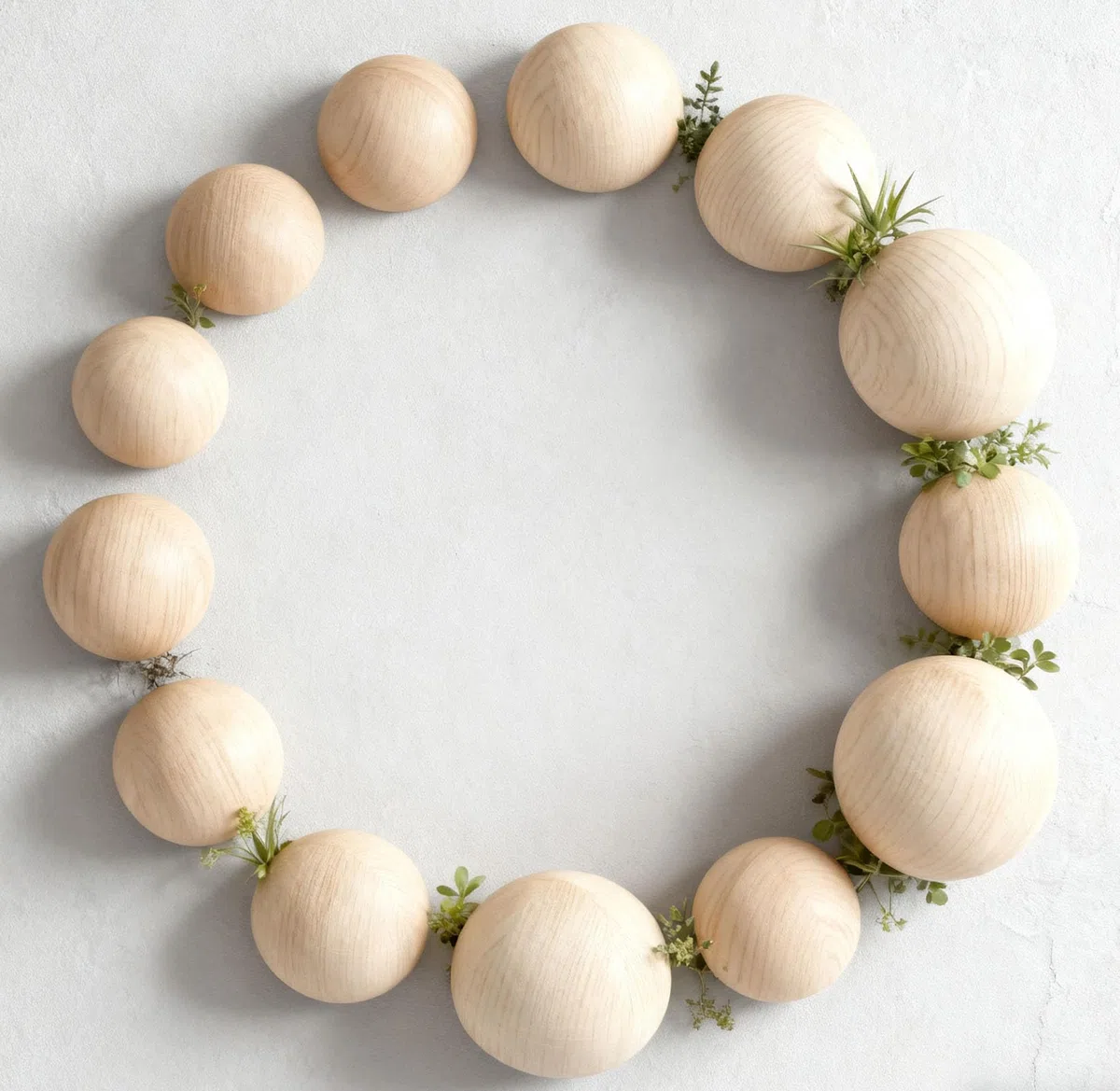 Non Finita Naturale Palle di Legno semicircolare di Pino, Mezze Sfere di Legno, Sfera in Legno Massiccio per Artigianato, per Decorazioni e Giocattoli Fai da Te(Size:18cm（1pcs）)