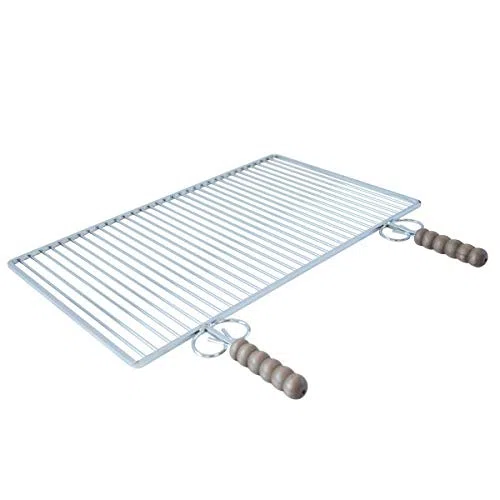 BG95 GRATICOLA ACCIAIO CROMATO CM 60X40 - CRUCCOLINI