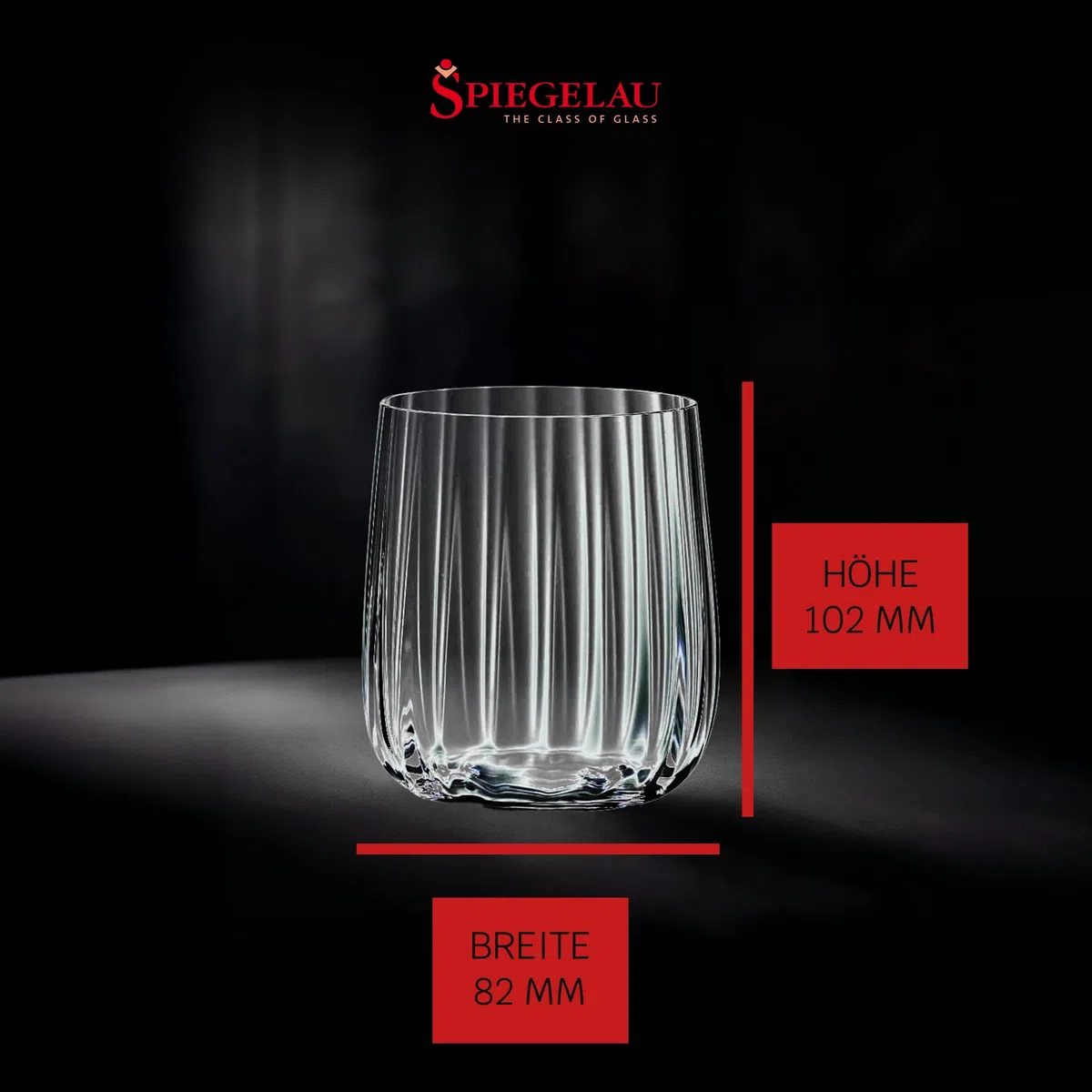 Spiegelau & Nachtmann 4450175 Set di 4 bicchieri in vetro di cristallo da 340 ml, Spiegelau LifeStyle