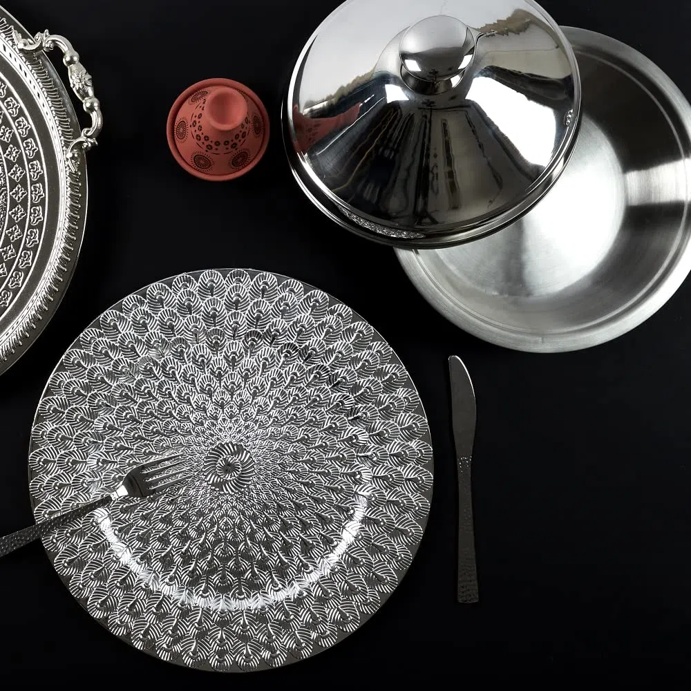 COOK CONCEPT Cook Concept KC2551 - Tajine in acciaio inox, 24 cm, cottura specifica, acciaio inox, 30,00 x 30,00 x 16,00 cm