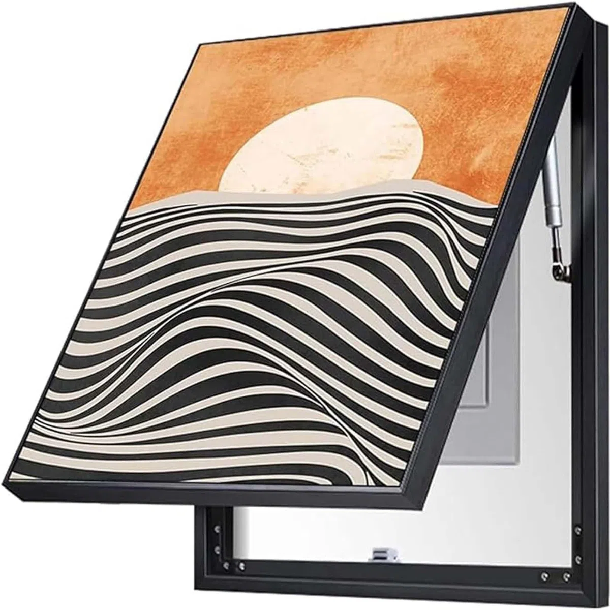 Generico Copertura Quadro Elettrico Decorativa Nascondi Contatore creatività Semplice Quadri Copri Contatori Elettrici da Parete Quadro Decorativo Scatola di Distribuzione,H,30X40cm