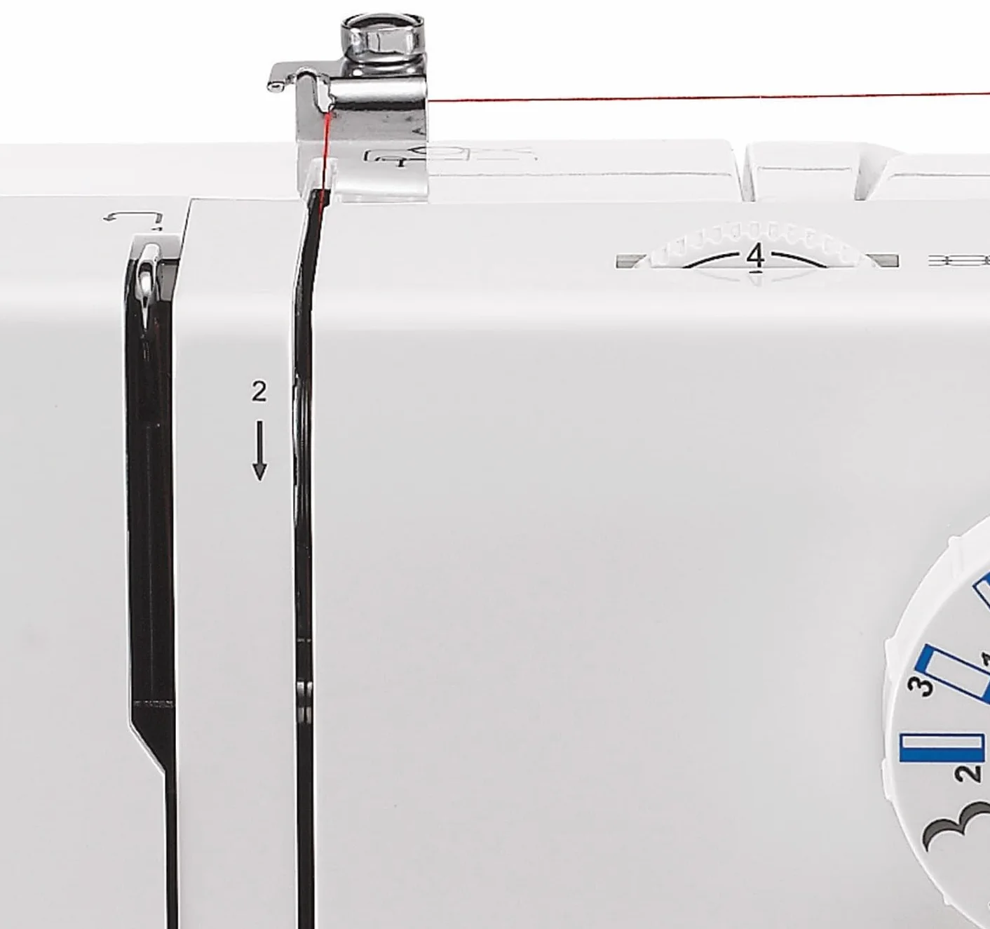 Singer Macchina per Cucire Meccanica Promise 1408, 14 operazioni di Cucito, Bianco