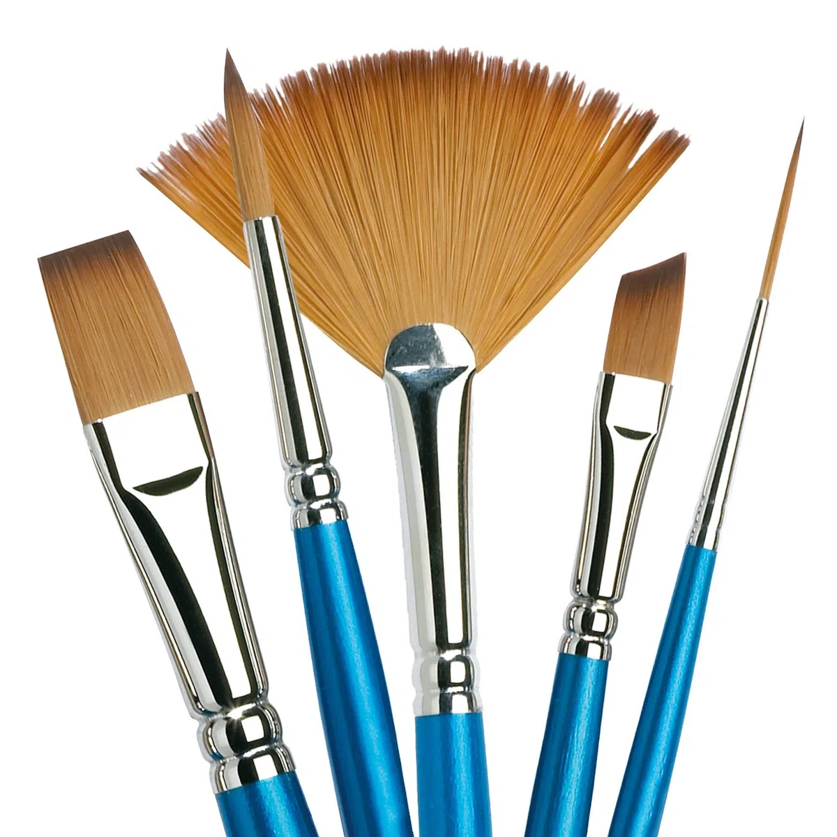 Winsor & Newton, Pennello Sintetico a Manico Corto, Serie 666, 25 mm