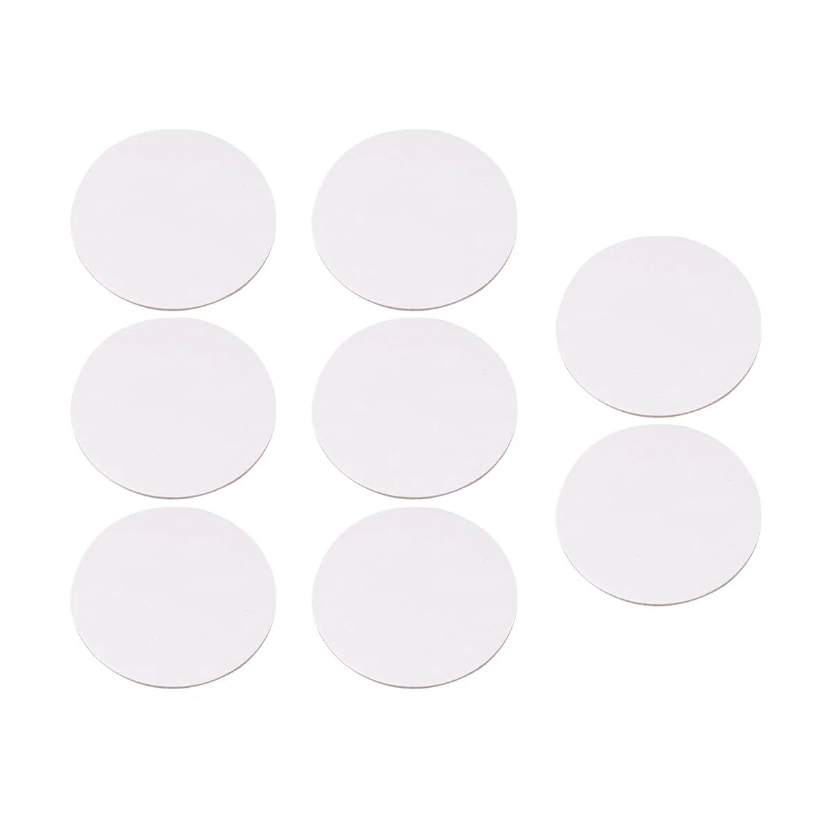 Healifty Tavola Rotonda Dell'Artista 4 Pollici Tele Rotonde Per Pittura Ad Olio Acrilici E Tempera Pannello Di Tela Resistente Per Hobby Creativi E Studenti