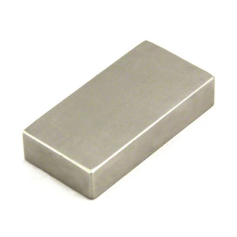 1x High performance magnete al neodimio N52 50x25x10 mm| Extra forte calamita rettangolo | 80 kg forza magnetica | Blocco magnetico super magneti neodimio Calamite potenti rettangolari