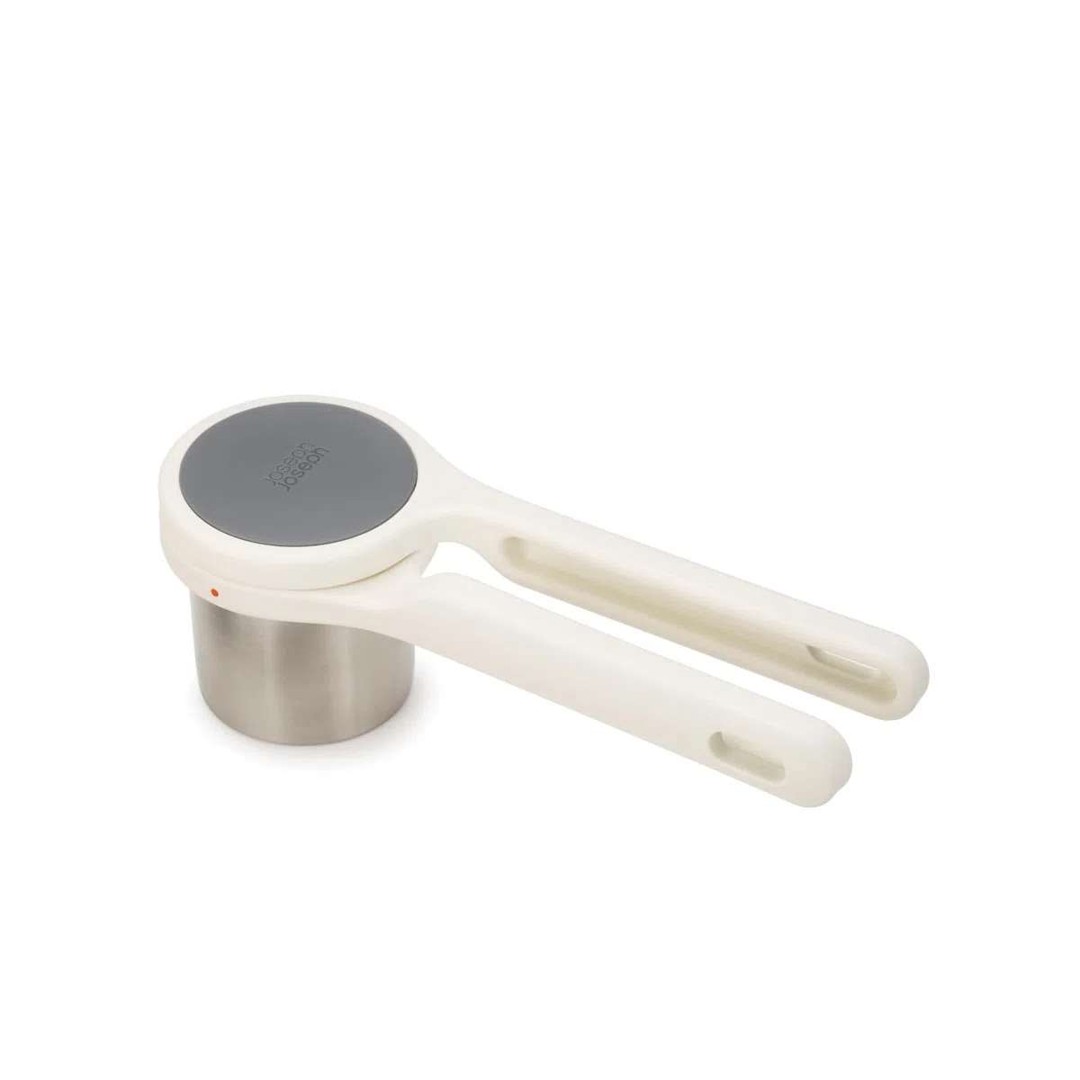 Joseph Joseph Helix Schiacciapatate, per Ridurre in Purea e Schiacciare le Verdure, Acciaio Inox, Bianco/Grigio