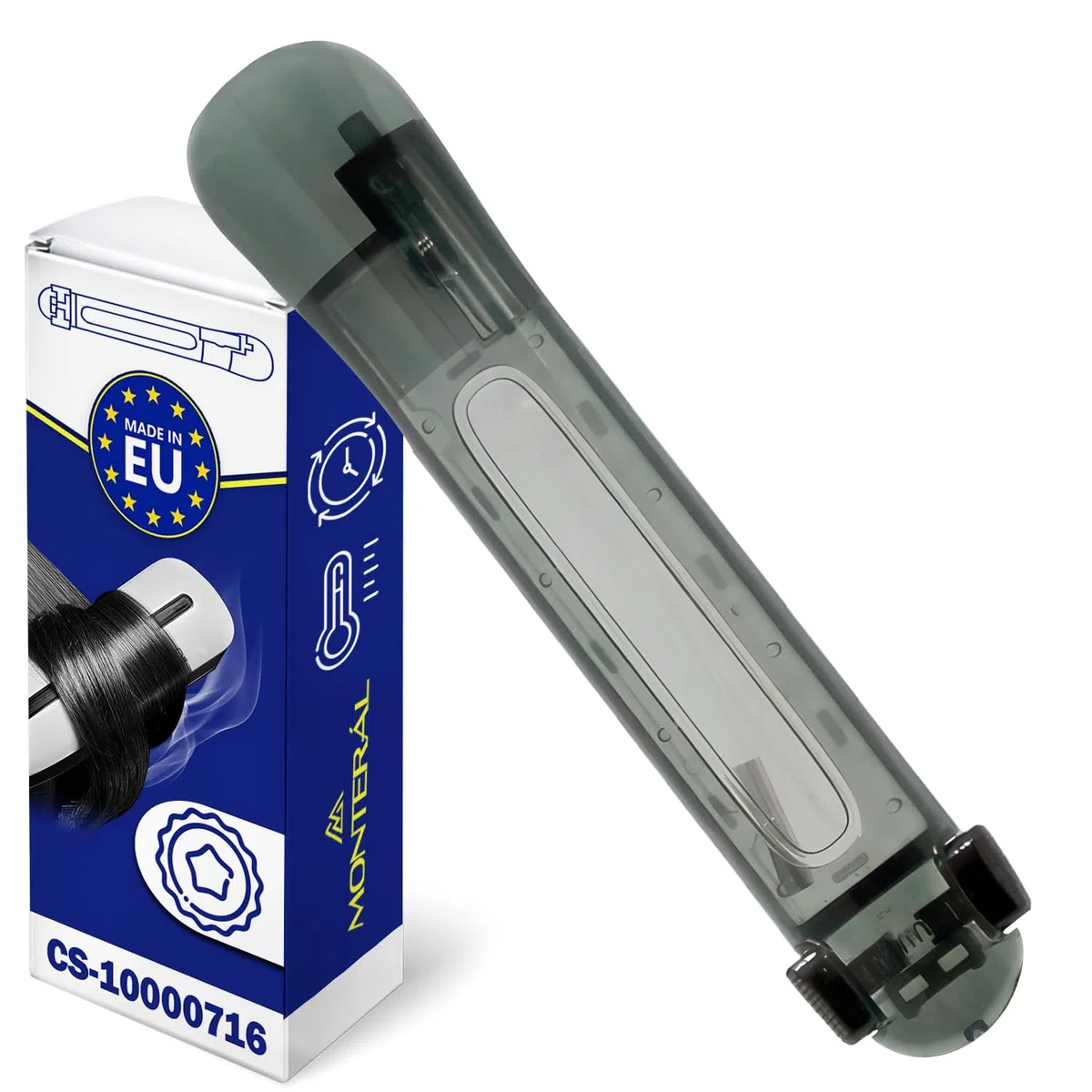 Serbatoio di Acqua per la Piastra Capelli a Vapore con Codice Originale CS-10000716 per Rowenta Steampod 3 - MADE IN EU - Garanzia di 10 Anni - MONTERAL
