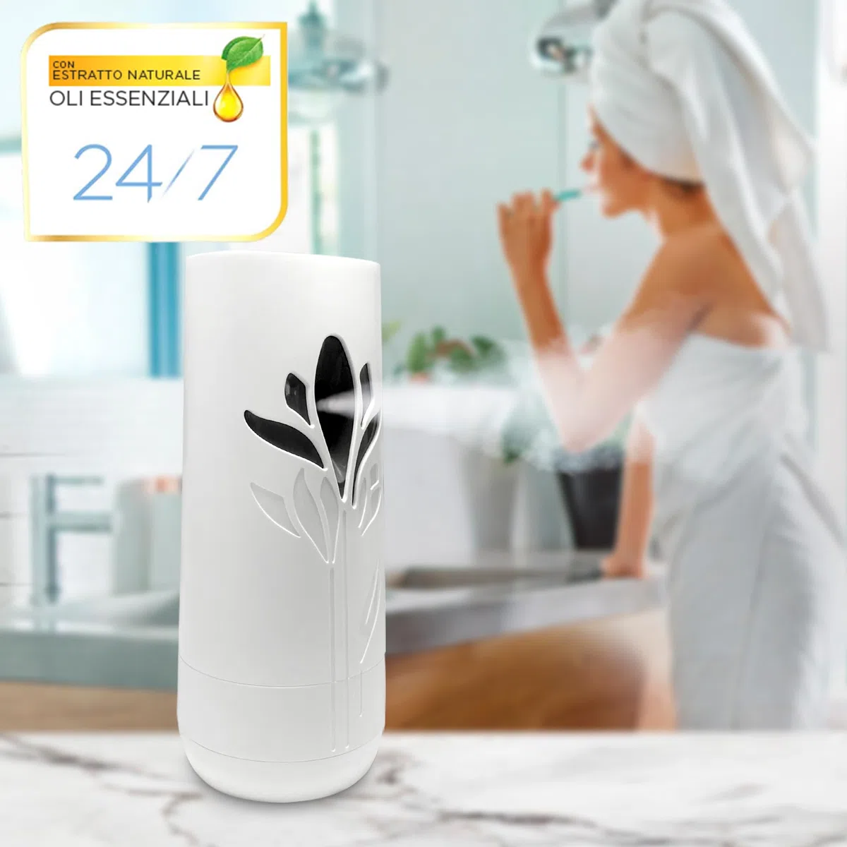 Airwick Freshmatic Ricariche Lavanda in Fiore, Profumatore per Ambiente, 250 ml, Confezione da 6
