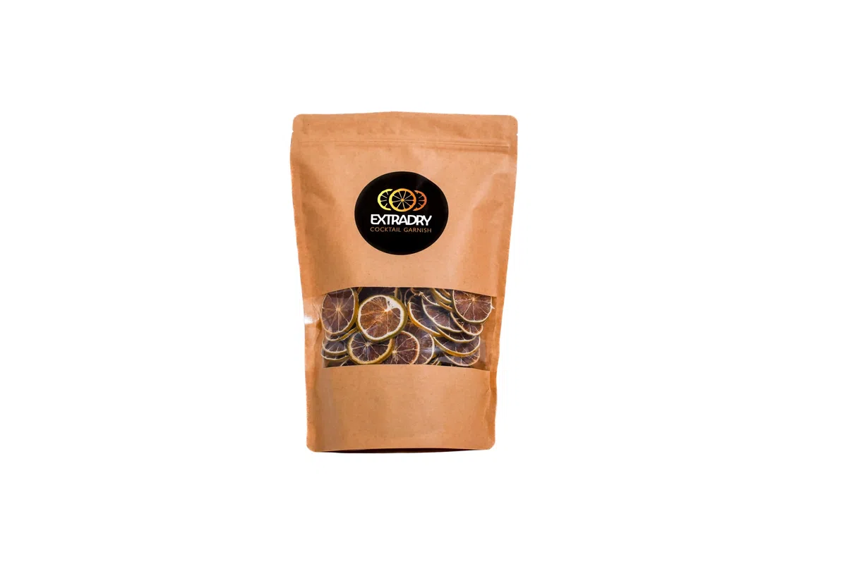 Extra Dry Limoni Verde Secchi Per Cocktail | 150 Fette Dintorni di Limoni Disidratati | Grande bustina 188 g Rondelle Di Limone Secche | 100% Naturale | Frutta Secca Senza Zucchero Aggiunto