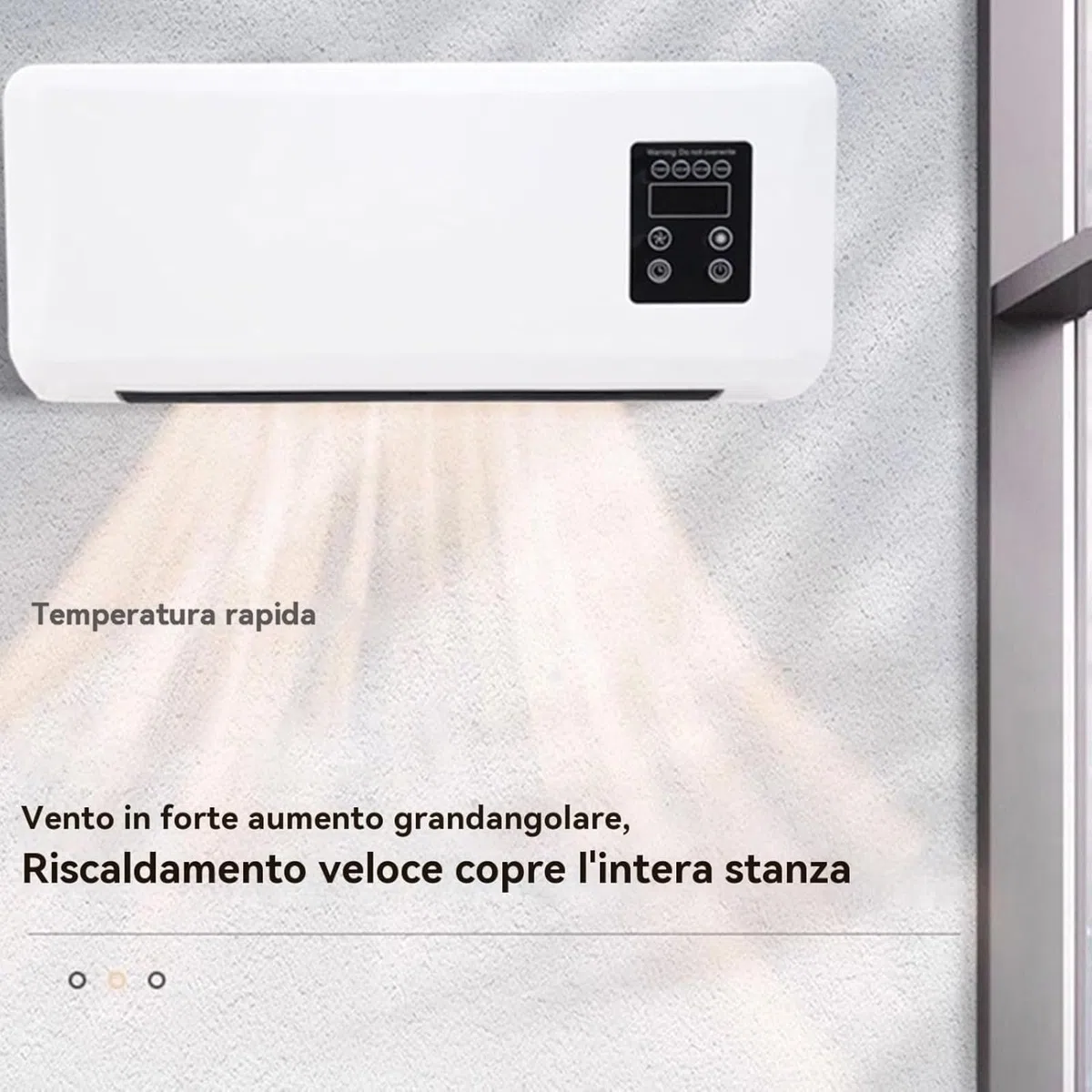 Condizionatore E Riscaldatore Split, Raffrescatore Da Parete, Condizionatore Inverter Da Parete A Installazione Rapida Senza Unità Esterna,con Funzione Di Riscaldamento, Senza Tubo Di Scarico