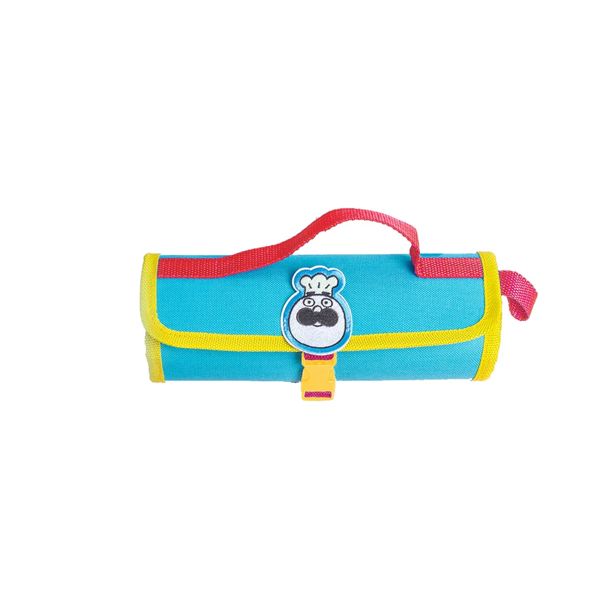 Chefclub Kids – Set Mini Utensili da Cucina per Bambini – Astuccio con Frusta, Spatola, Cucchiaio, Marisa e Pennello – Materiali Senza BPA – Apprendimento Divertente – Dai 4 Anni in Su