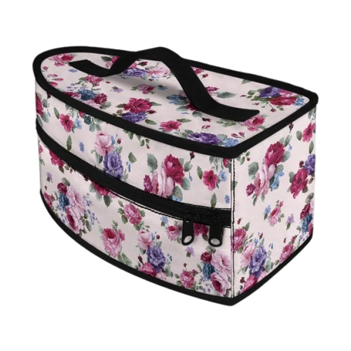 F Fityle Custodia portaoggetti per ferro da stiro, portatile, organizer per ferro da stiro, per viaggi d'affari, armadio, Rosa Rossa
