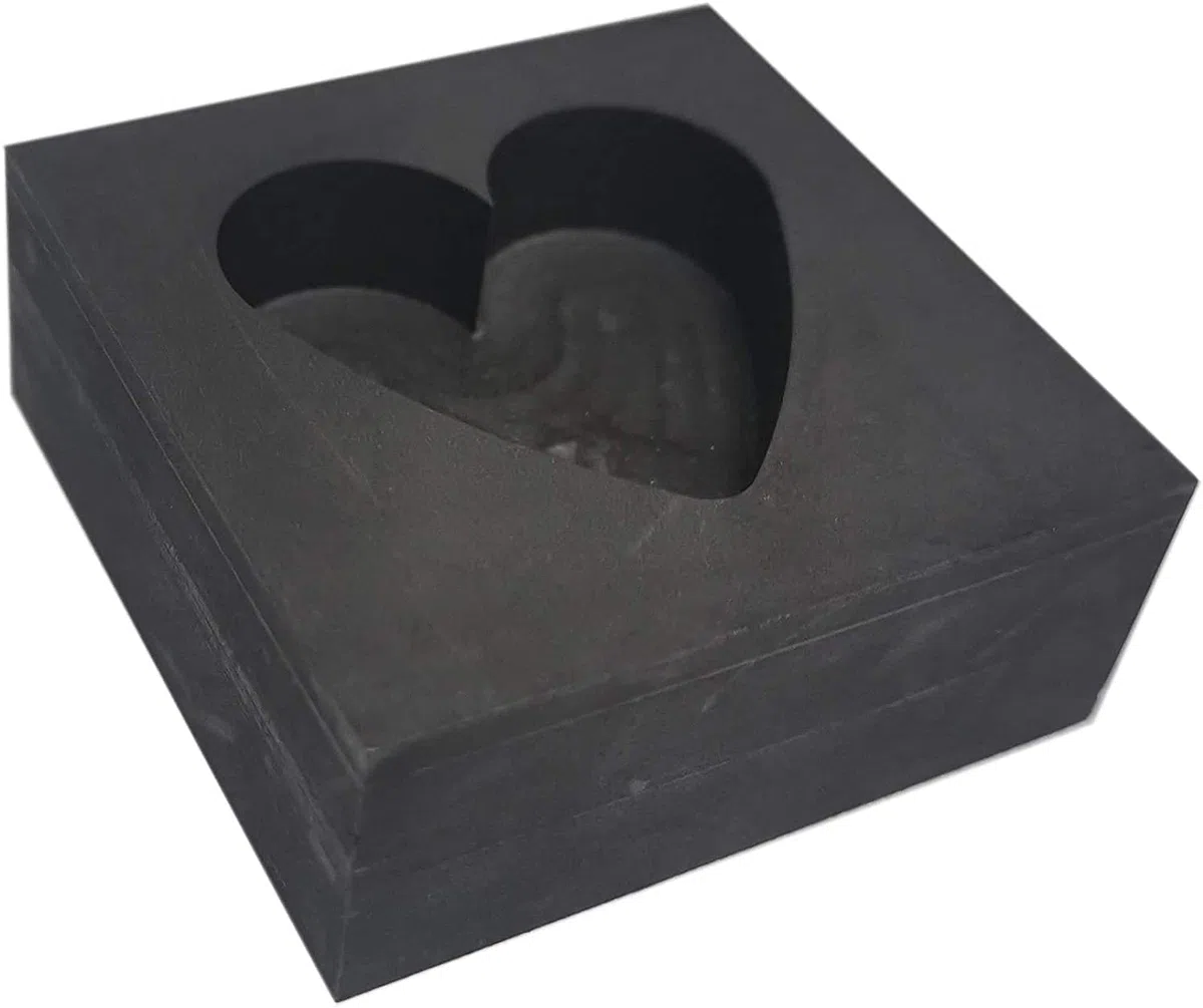 LLF Muffa del cuore della muffa della grafite della colata del lingotto della muffa del metallo di raffinazione del rottame dell'oro d'argento