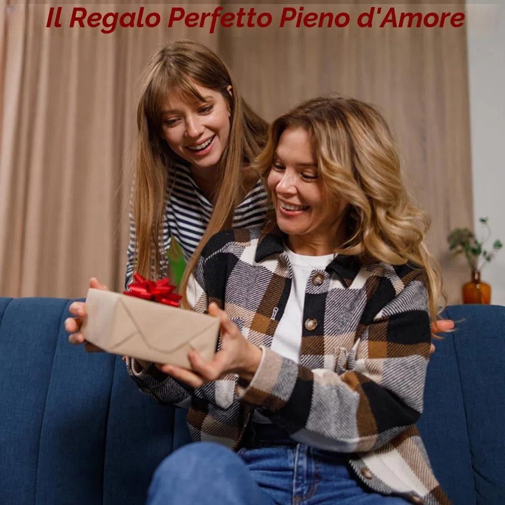 Orsetto con rosa eterna e cofanetto portagioie – regalo romantico con collana da donna – idea regalo per San Valentino, festa della mamma, compleanno e matrimonio