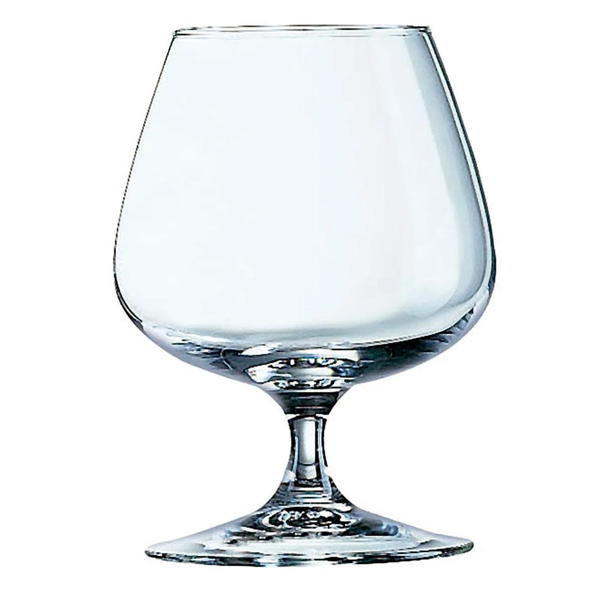 Arcoroc Bicchiere da cognac in vetro della serie Degustation, senza graduazione, 410ml, Senza indicatore di riempimento