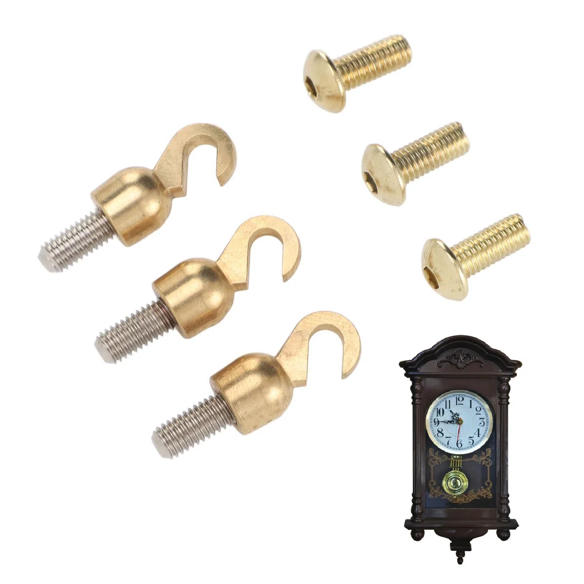 Srliya Set di Guscio di Peso 'Orologio 3 Set di Ganci di Peso 'Orologio