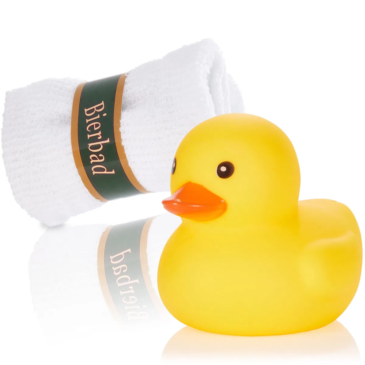 BRUBAKER bagno Beer Box - 5 pezzi - regalo per gli uomini - con borsa toilette, washcloth e l'anatra del bagno