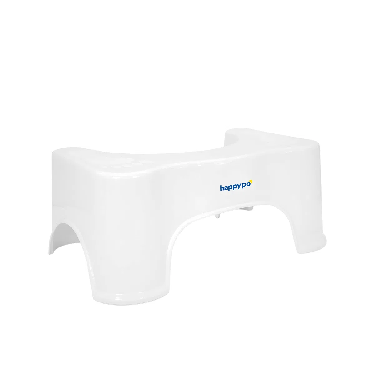 HappyPo l'Originale Sgabello Bagno Conosciuto dalla TV | Panchetto Bagno per un Sollievo Delicato e più Rapido | Rialzo WC per Bambini e Adulti per Posizione di Seduta Raccomandata dai Professionisti