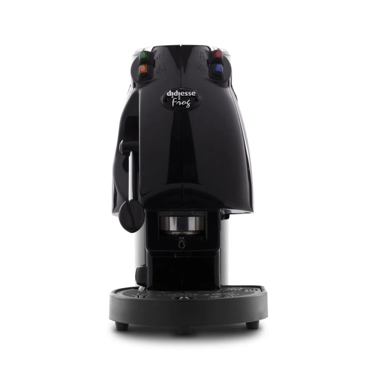Frog Magica Emozione - Macchina Caffè Espresso Manuale con Cialde, Nero