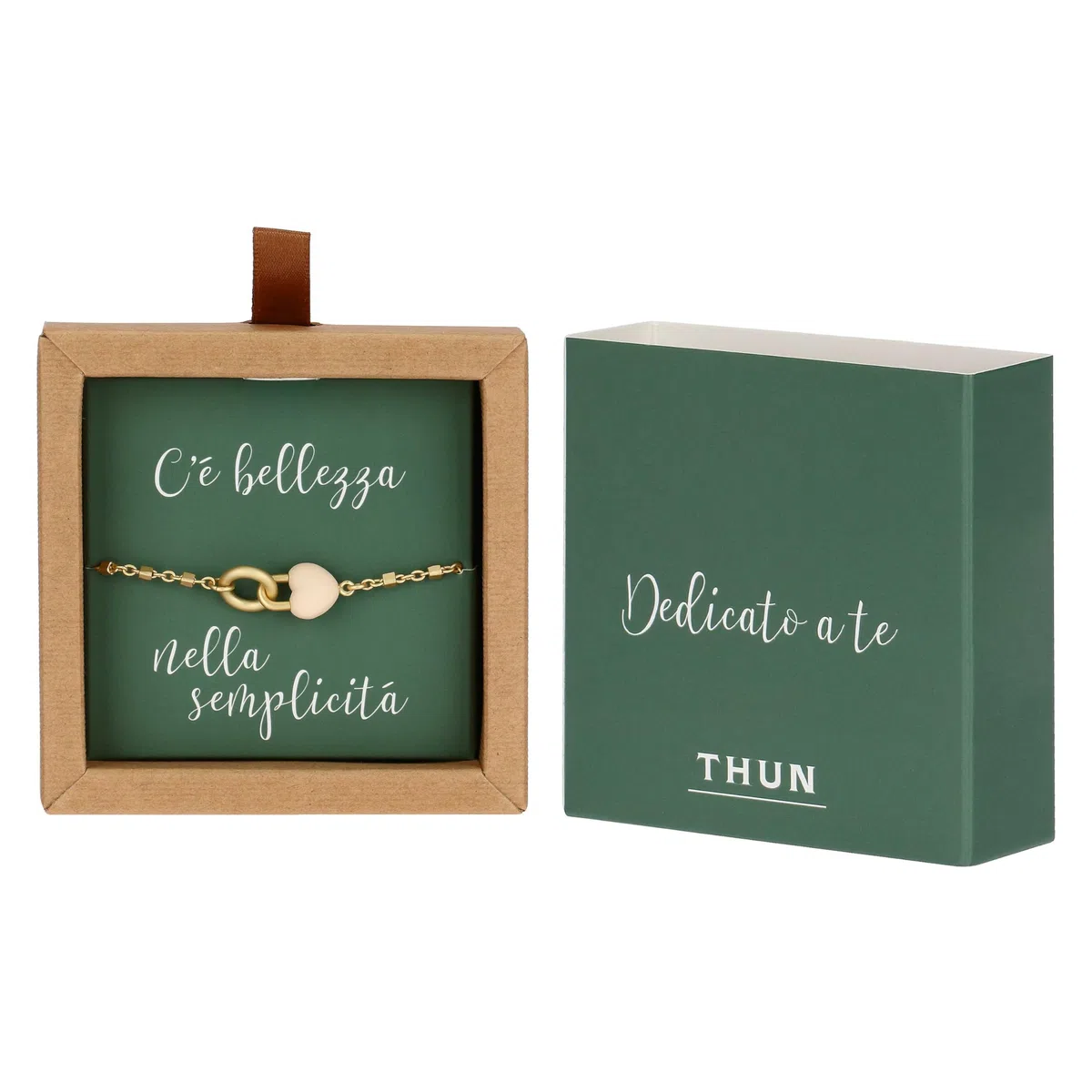 Bracciale cuore lucchetto