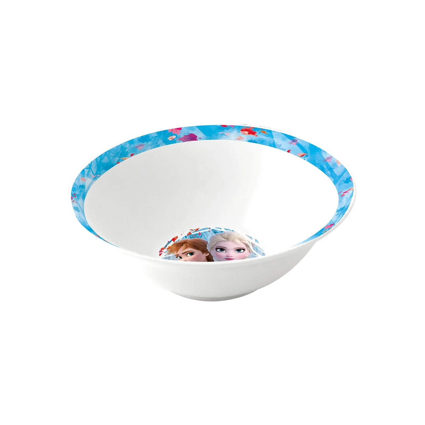 p:os Frozen Die Eiskönigin 24508049 - Set da colazione, 3 pezzi, con piatto, ciotola e tazza, stoviglie per bambini in porcellana, lavabile in lavastoviglie/microonde
