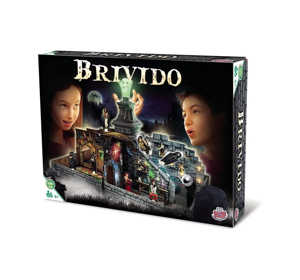 Giochi Preziosi - Brivido, Gioco Da Tavolo, Horror Fantasy, Insidie E Tranelli, Divertimento In Famiglia E Con Amici Dai 6 anni, Da 2 A 6 Giocatori