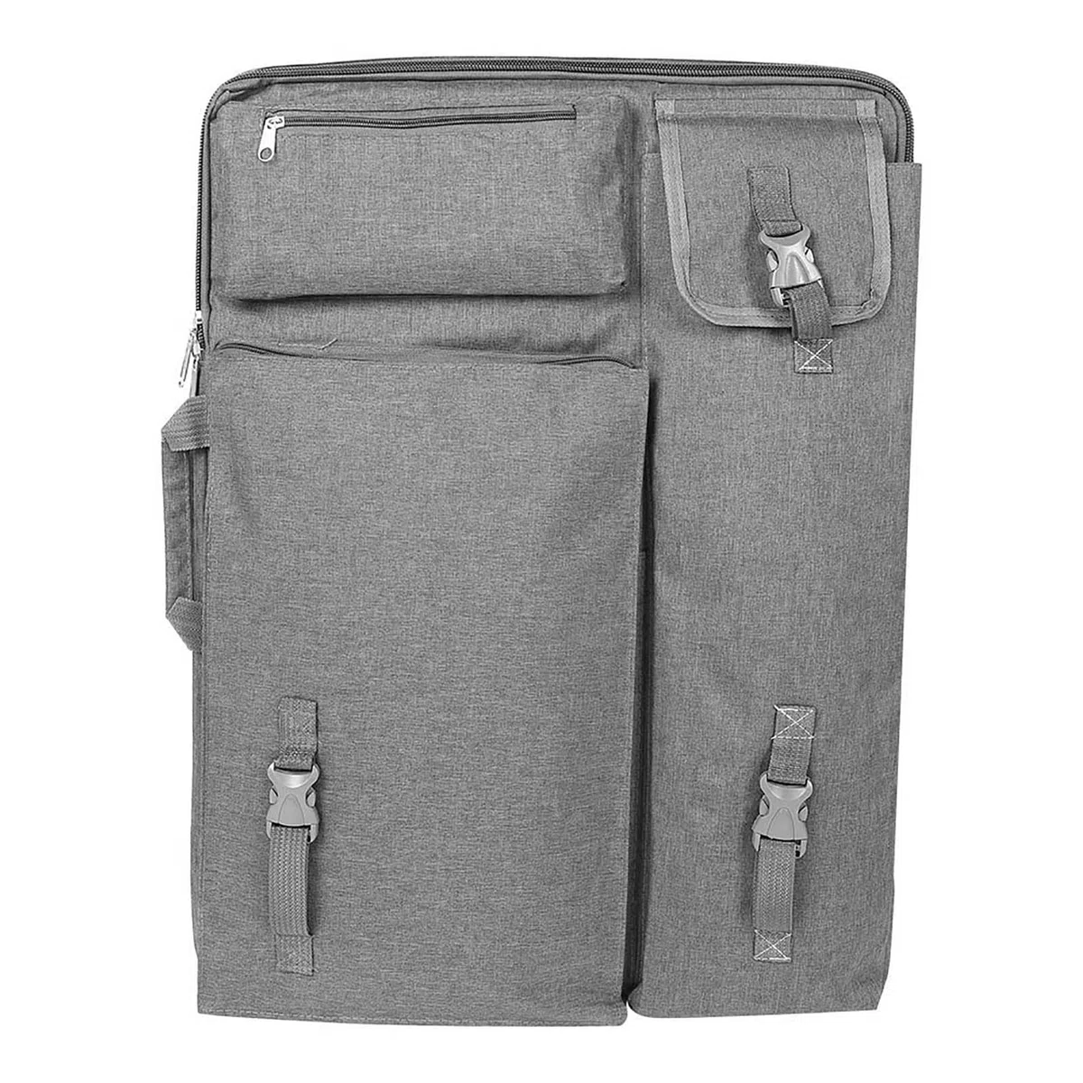 Cartella per artisti Zaino Tote 4K da trasporto per arte impermeabile Borsa a tracolla Borsa da disegno grande per schizzi Pittura Art Forniture(grigio) Painting Tools