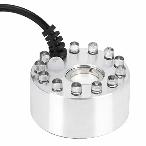 Ausla Fontana da Tavolo Zen, Fontana con LED e Design Feng Shui per Interni ed Esterni, Base Leggera Umidificatore con Nebulizzatore, Decorazione Casa e Ufficio 220V