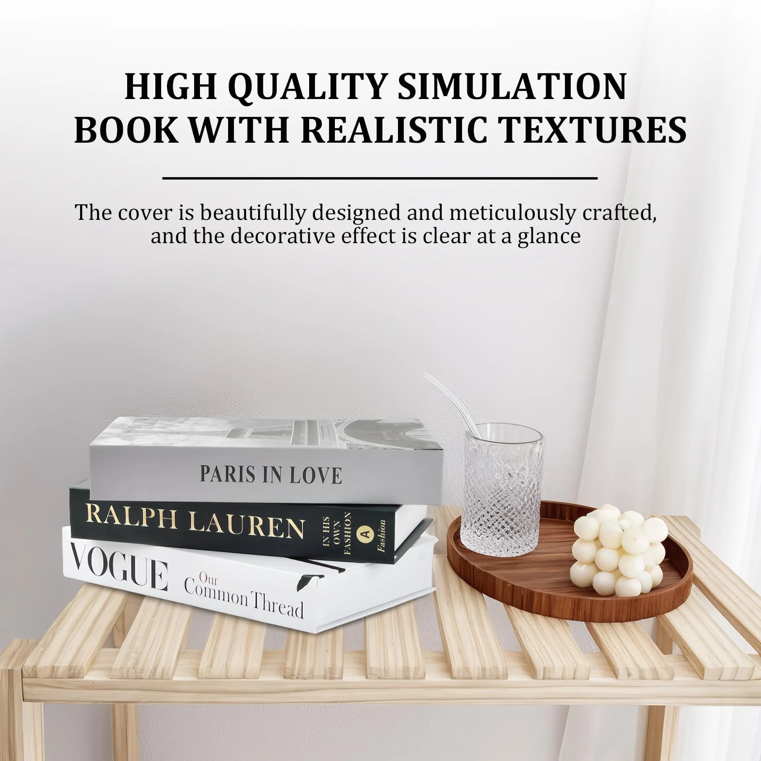 3 Pz Libri Finti da Arredo, Libri Decorativi Magnetici per Casa Moderna, Libro Falso Decorativo Moderni, Libri Falsi Contenitori, Decorazione Libri Finti per Libreria, LIbri Decorativi Simulati (A)