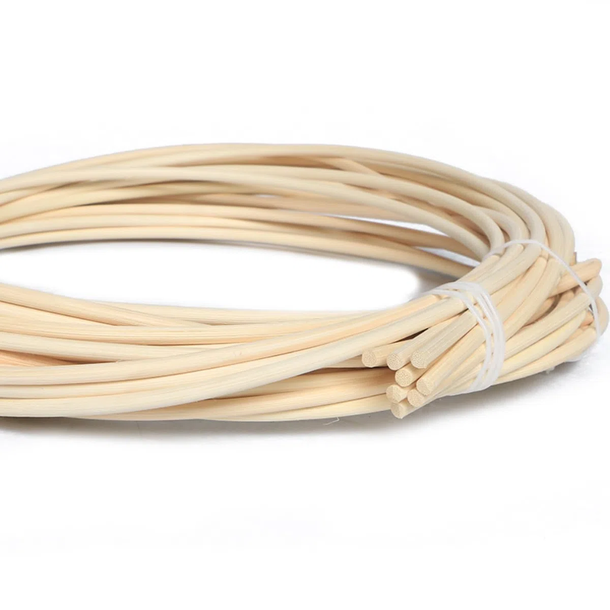 Materiale di Riparazione in vimini, 1 Rotolo Naturale Canna Rattan per Lavori di Intreccio, 250g Riparazione in Striscia di Rattan per Cesti per Sedie, Cestini Portaoggetti, Fai-da-te Tessuti a Mano(1