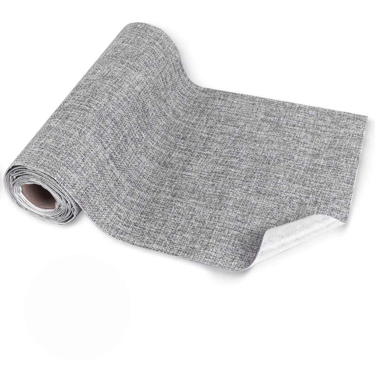 Toppe autoadesive in tessuto, 20 cm x 5 m, in lino, toppe di riparazione per seggiolino auto, set di riparazione in tessuto, confezione arrotolabile, ideale per divani, sedili auto, mobili, tende