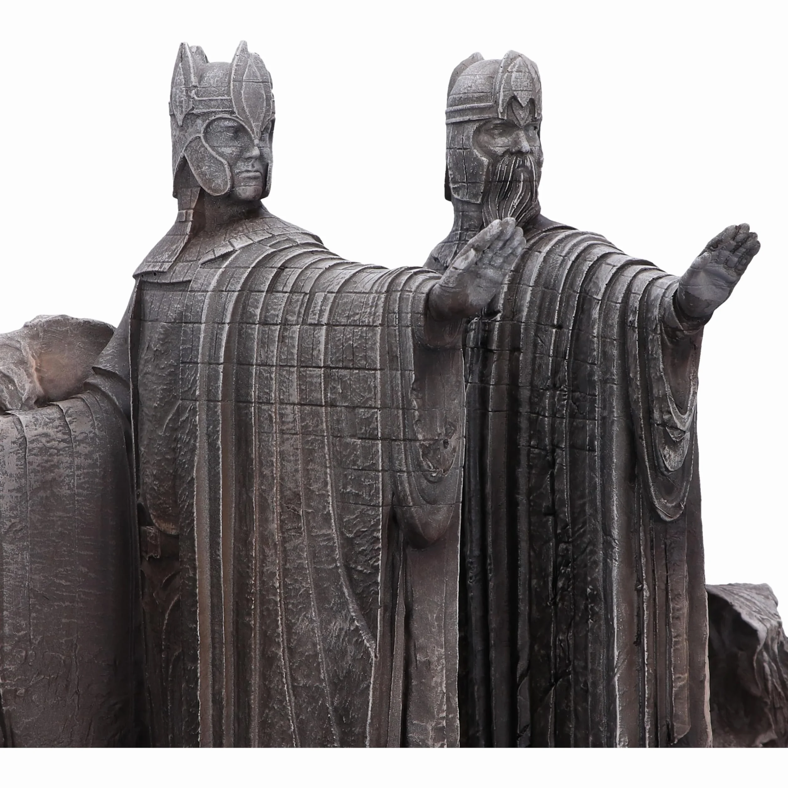 Nemesis Now Lord of the Rings - Fermalibri Gates of Argonath, in resina, grigio, con licenza ufficiale, Il Signore degli Anelli, pezzo espositivo del Signore degli Anelli, realizzato in resina di alta