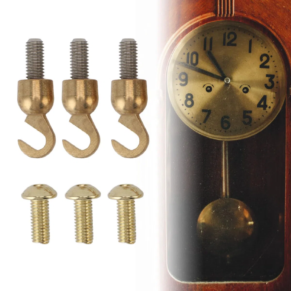 Srliya Set di Guscio di Peso 'Orologio 3 Set di Ganci di Peso 'Orologio