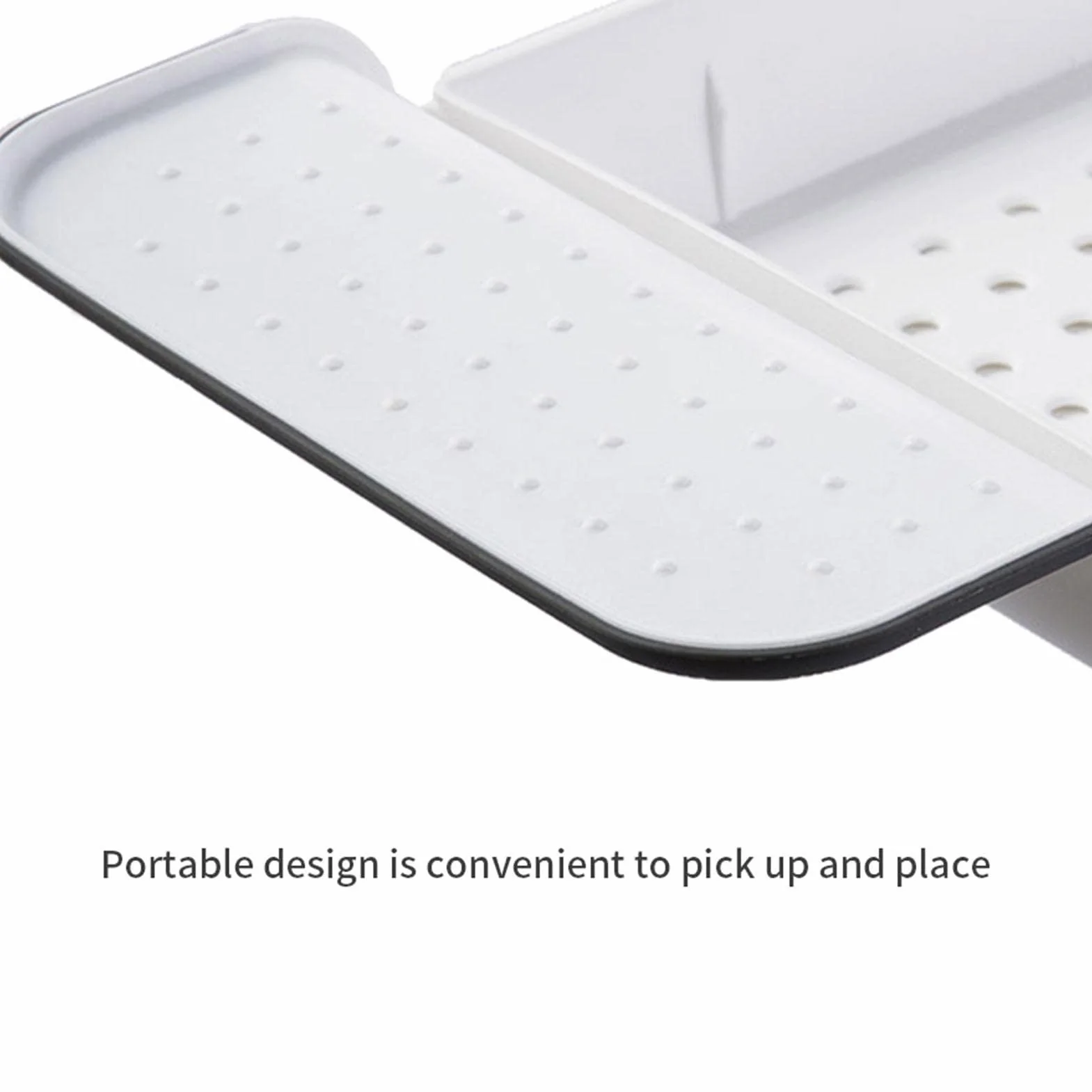 Vassoio portaoggetti per vasca da bagno, mensola espandibile per vasca da bagno, portaoggetti regolabile in plastica, vassoio da bagno, per vasca e gadget da bagno