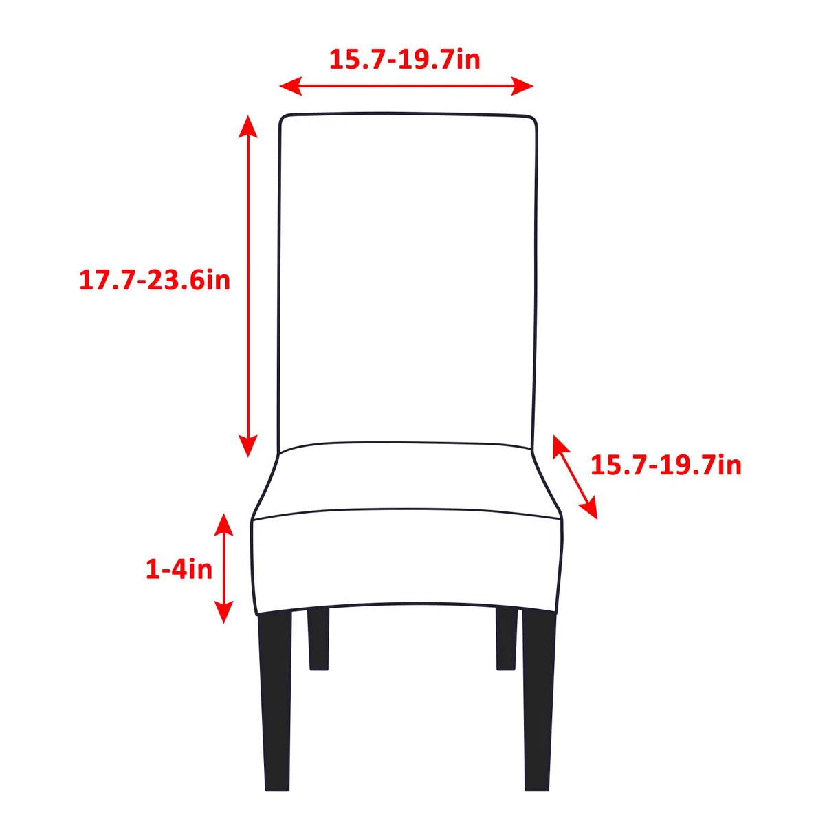 Lydevo Coprisedie con Schienale 4 Pezzi Elasticizzato,Coprisedia per Sala da Pranzo,Fodere Sedie con Schienale Alto Lavabile Rimovibile Universale,Spandex Copertura per Sedia Soggiorno,Beige