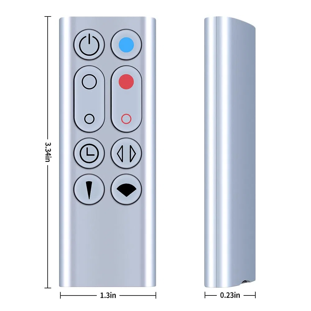 Nuovo ricambio per Dyson AM09 purificatore d'aria senza foglie ventilatore telecomando Pure Hot+Cool Link Desk Air Purifier Umidificatore HP00 HP01, materiale non metallico