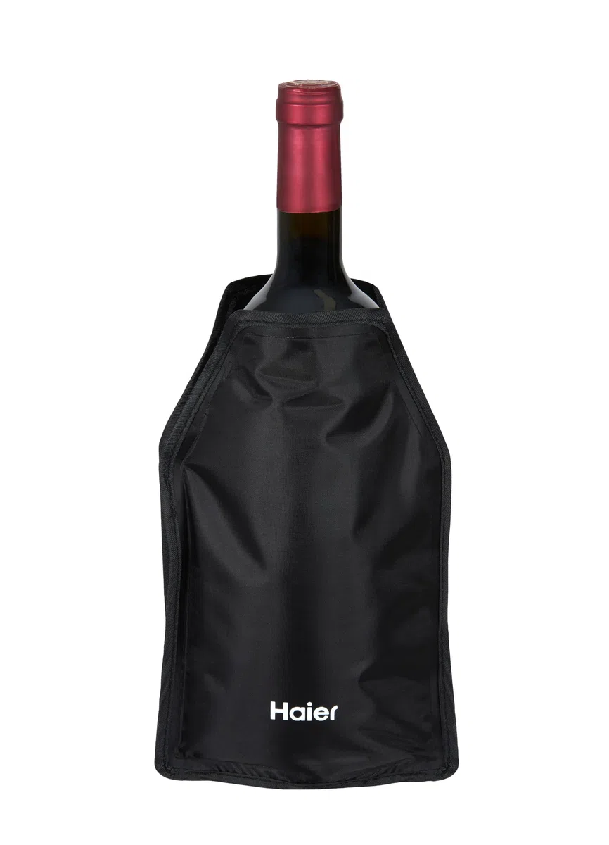 Haier Wine Cooler Pouch, Portatile e Leggera, Raffredda il Vino in 5 minuti, Mantieni le tue bevande fresche, Ovunque, in Qualsiasi Momento
