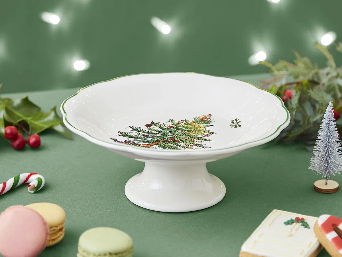 Spode scolpito Caramelle con Piatto, Ceramica, Multicolore