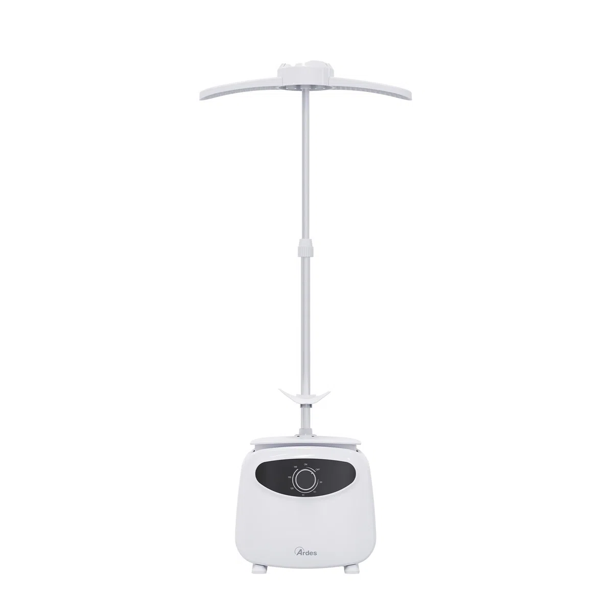 Ardes ARMST01M Stira Camicie Automatico BLOWY M Manichino Asciugatura e Stiratura Magliette, Camicette, Ferro da Stiro Verticale 2 in 1 Asciuga Senza Pieghe con 4 Clip Peso