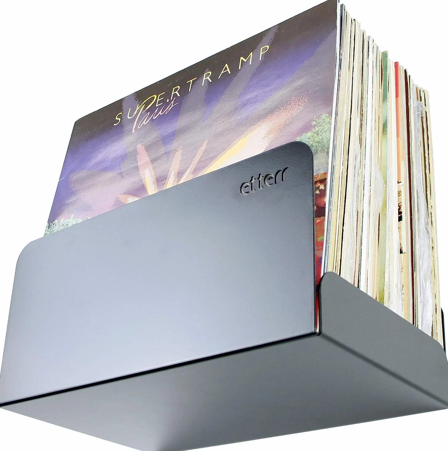 Espositore da parete per dischi in vinile