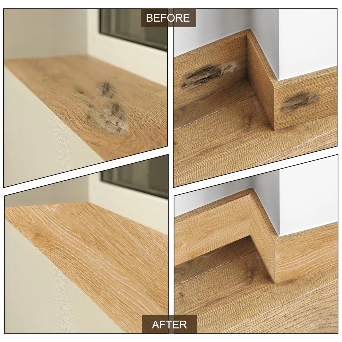 PATIKIL Pellicola Adesiva Legno 12cm x 10m, Nastro Autoadesivo Realistico con Texture Realistica per Porte da Pavimento, Tavoli, Armadi, Scrivanie, Ciliegio Rosso
