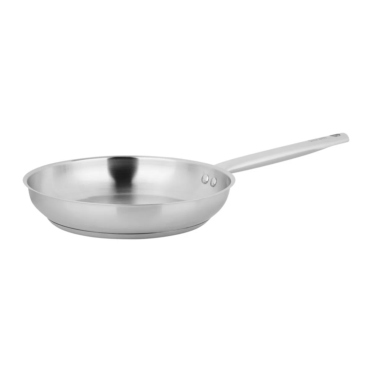 Sitram 717092 Padella Endurance Ø20 cm 100% acciaio inossidabile - fondo triplo spessore - Interno senza rivestimento nocivo - Tutti i fornelli inclusi induzione