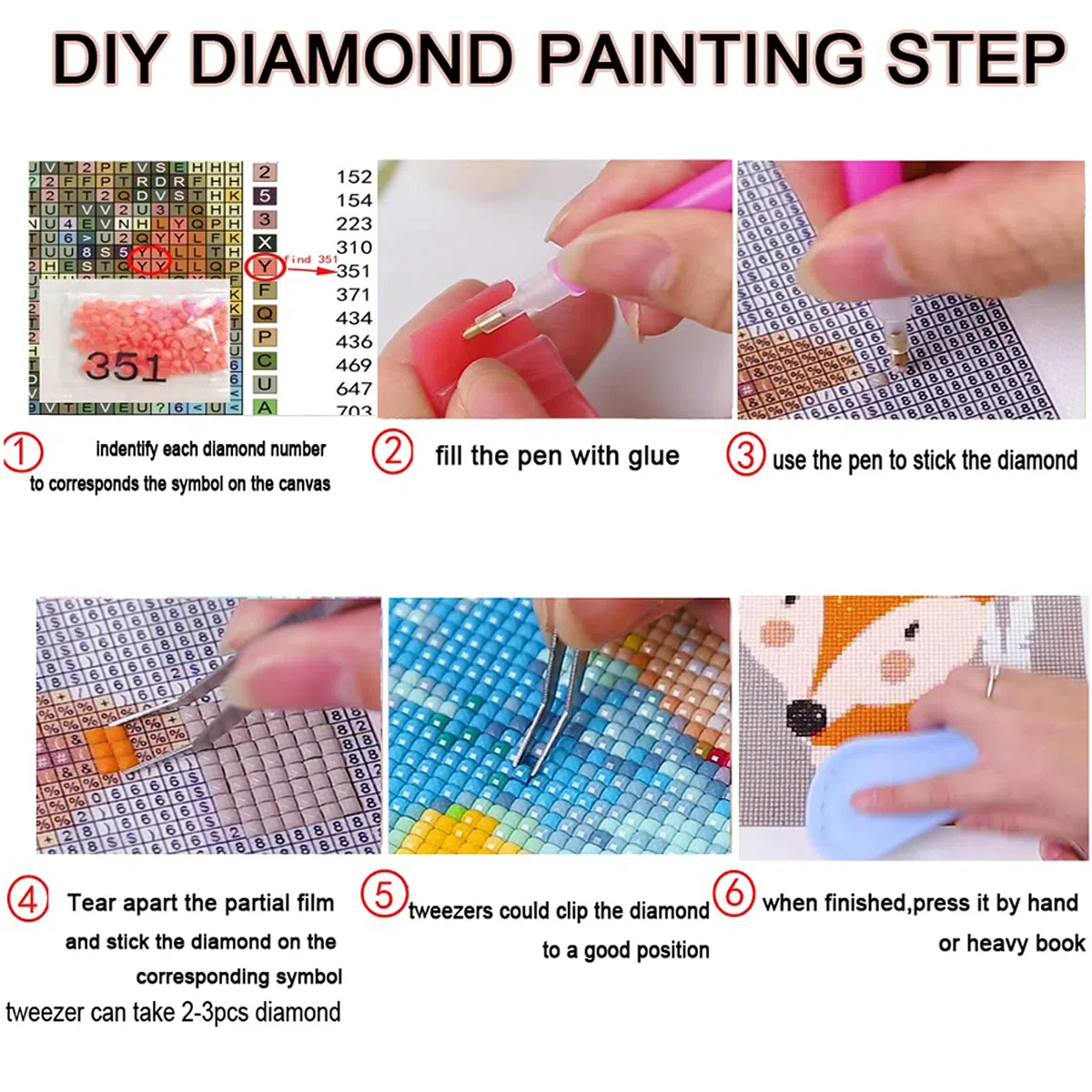 Kit per diamond painting con nome personalizzato, con foto personalizzate, lettera del nome, ricamo con diamantini, 5D, fai da te, quadrato, rotondo, decorazione da parete per adulti (punta rotonda,