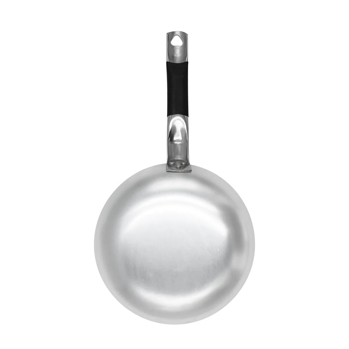 Pentole Agnelli ALMC1111BC40 Padella Alta per Saltare, Alluminio, Argento, 40 cm