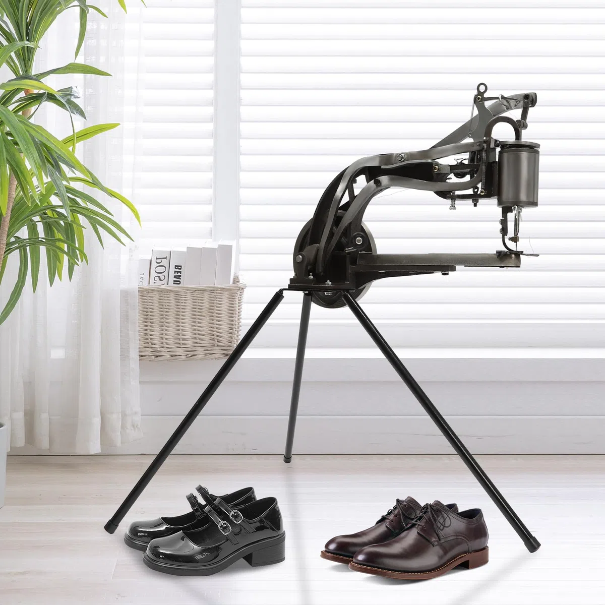 Macchina da cucire a mano, 360° Direzione regolabile Macchina da cucire a mano per scarpe/borse/vestiti/trapunte/cappotti/pantaloni