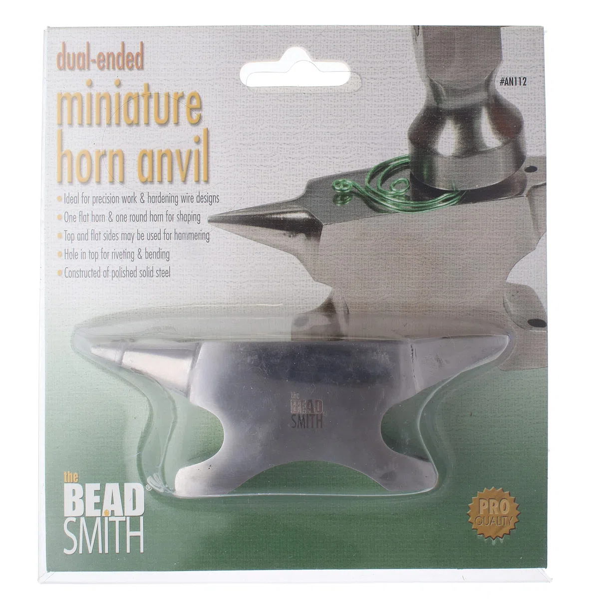 Beadsmith - Incudine in miniatura a doppia estremità